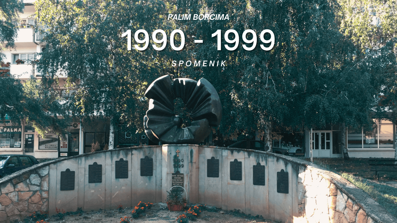Spomenik palim borcima u ratovima 1990-1999 U Prokuplju